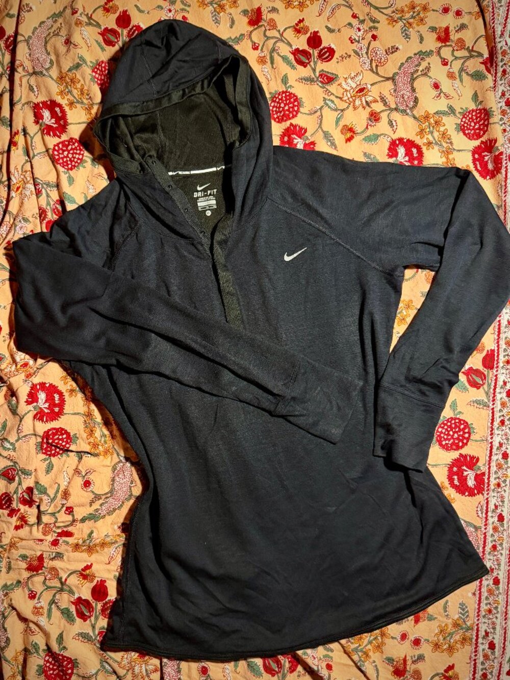 🌲 NIKE Dri-FIT Running Hoodie, SOFT!